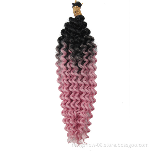 Short crochet hair braids for sale, 2019 popular water wave crochet hair